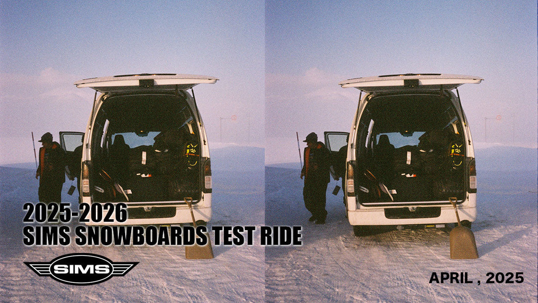 【2025年4月】25-26 SIMS SNOWBOARDS 試乗会のお知らせ
