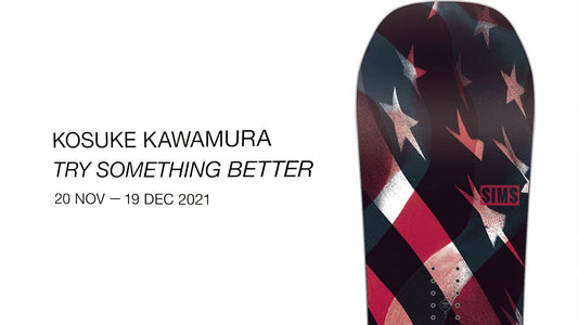 河村康輔氏による個展「TRY SOMETHING BETTER」開催中！