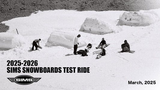 【2025年3月】25-26 SIMS SNOWBOARDS 試乗会のお知らせ
