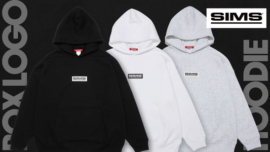 SIMS BOX LOGO BIG HOODIE 限定販売開始！
