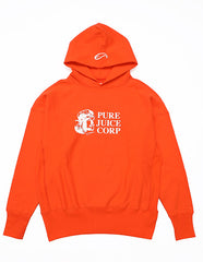TOM SIMS x EFE x NUT-BUTTER SWEAT HOODIE ORANGE (SIDE RIB仕様)