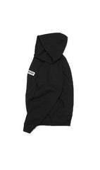 SIMS BOX LOGO BIG HOODIE BLACK