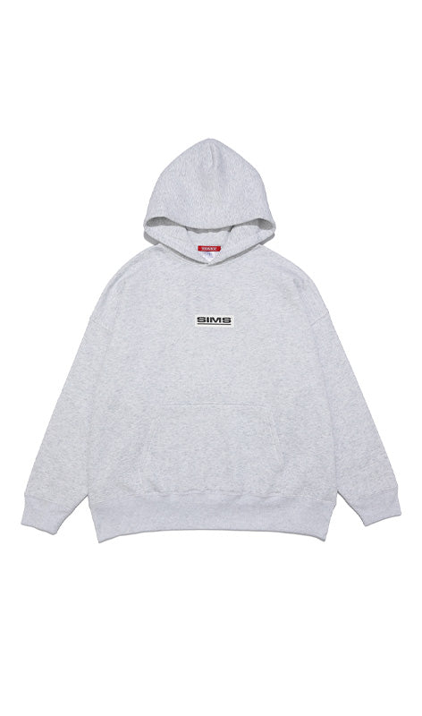 SIMS BOX LOGO BIG HOODIE ASH GRAY – SIMS SNOWBOARDS JAPAN