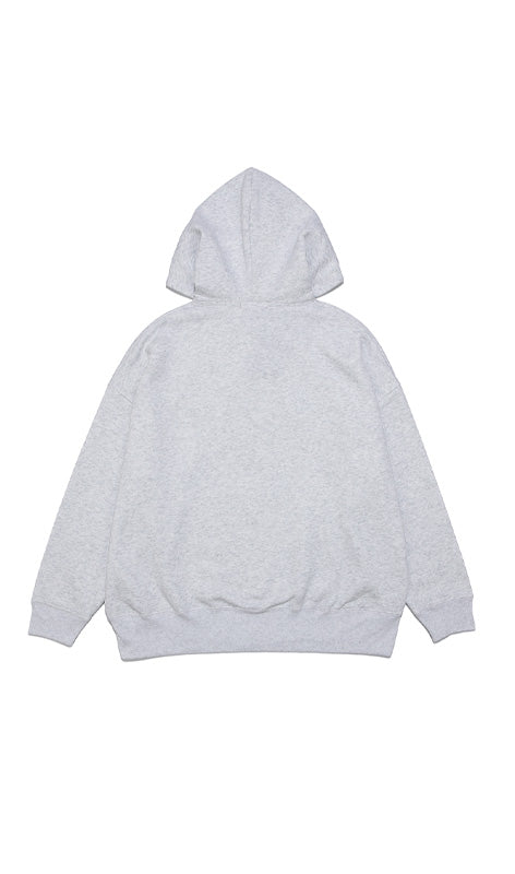 SIMS BOX LOGO BIG HOODIE ASH GRAY