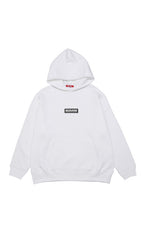 SIMS BOX LOGO BIG HOODIE WHITE