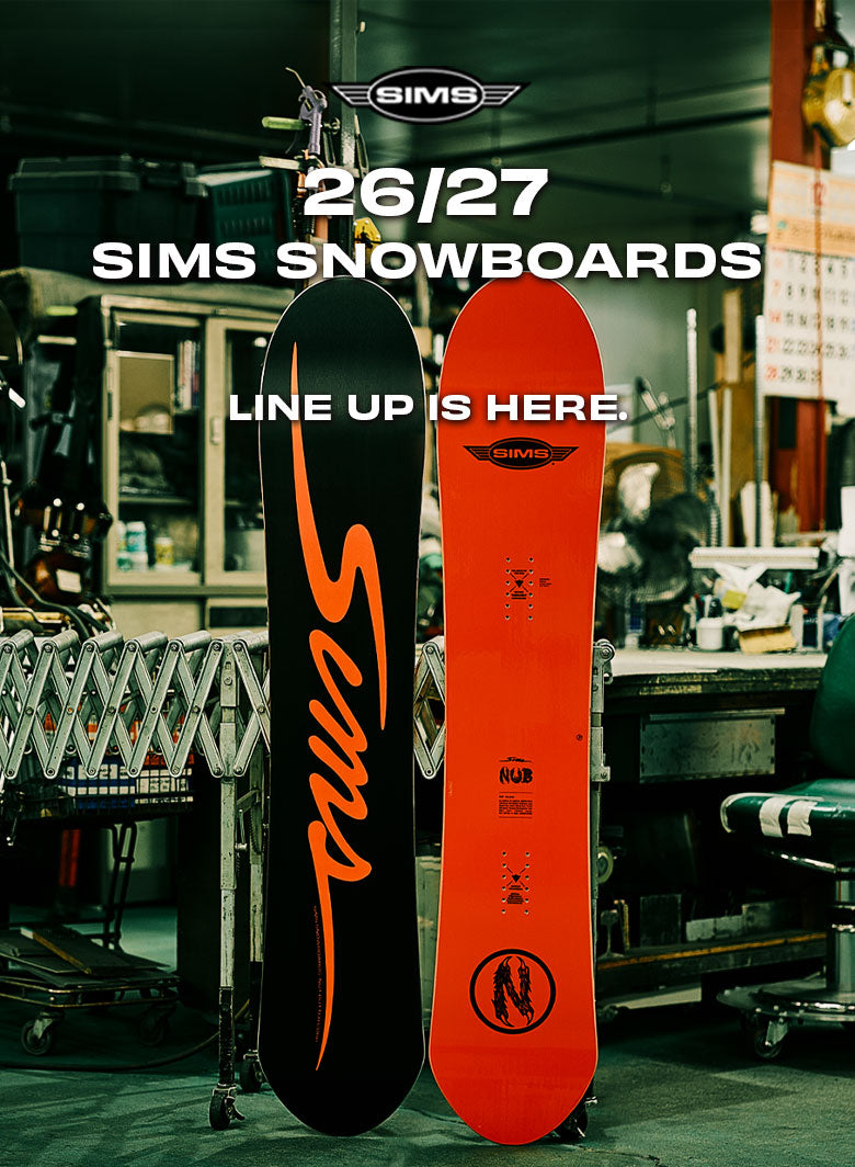 SIMS SNOWBOARD JAPAN – SIMS SNOWBOARDS JAPAN